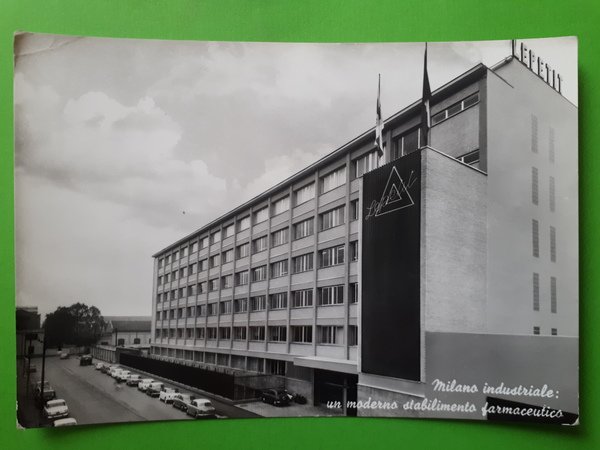 Cartolina - Milano - Un moderno stabilimento farmaceutico Lepetit - …