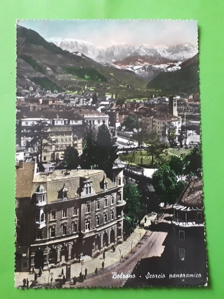 Cartolina - Bolzano - Scorcio panoramico - 1956