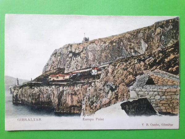 Cartolina - Gibraltar - Europa Point - 1920 ca.