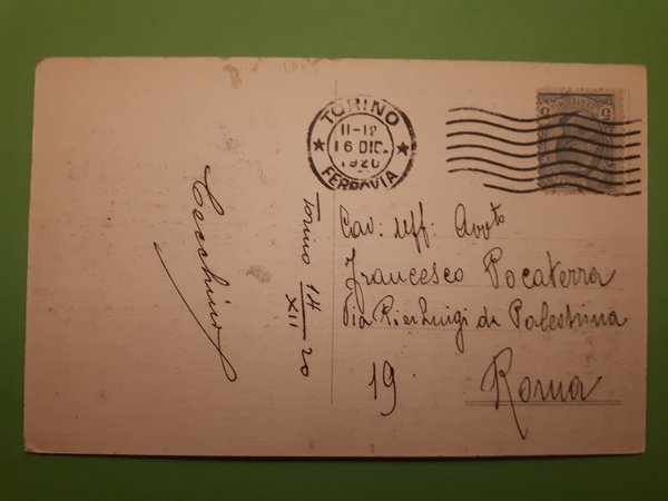 Cartolina - Torino - Piazza Vittorio Emanuele I dalla Gran …