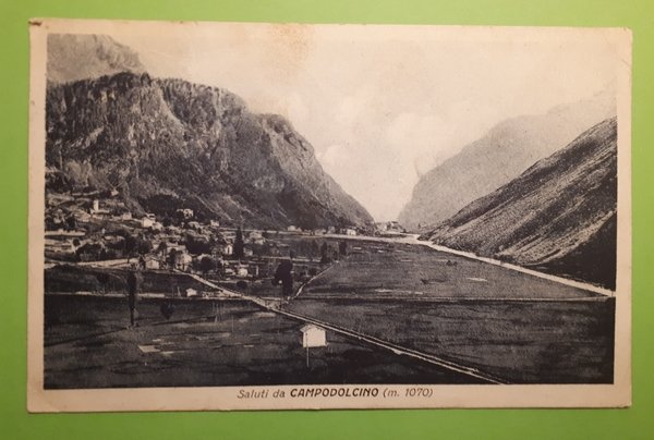 Cartolina - Saluti da Campodolcino - 1930