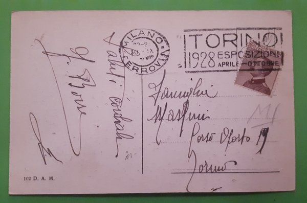 Cartolina Milano - Piazzale Vittoria e Viale Bianca Maria - …