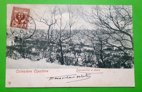 Cartolina - Collezione Cipollone - Francavilla a mare - 1903