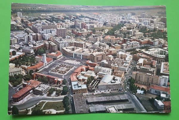 Cartolina - Latina - Vista dall'aereo - 1968