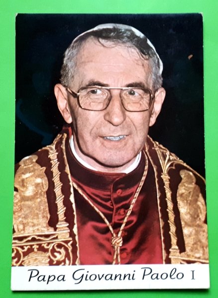 Cartolina - Papa Giovanni Paolo I - 1986