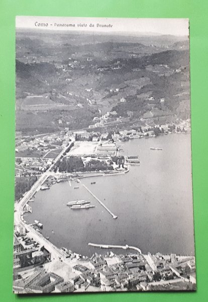 Cartolina - Como - Panorama visto da Brunate - 1930 …