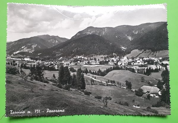Cartolina - Tarvisio - Panorama - 1950 ca.