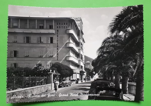 Cartolina - Alassio - Riviera dei Fiori - Grand Hotel …