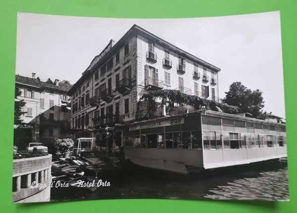 Cartolina - Lago d'Orta - Hotel Orta - 1960 ca.