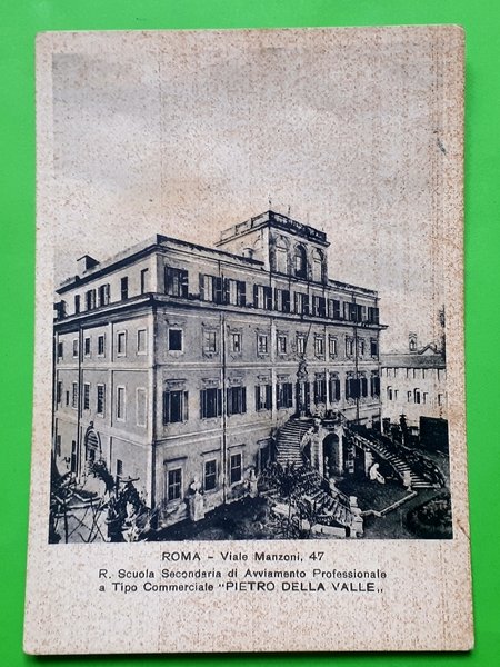 Cartolina - Roma - Viale Manzoni - 1930 ca.