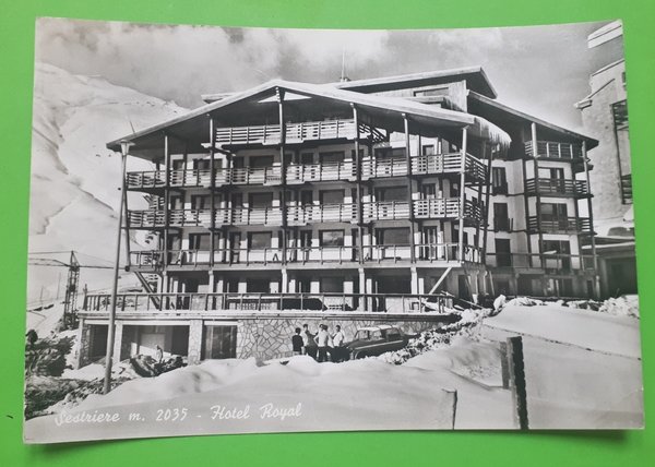 Cartolina - Sestriere - Hotel Royal - 1960