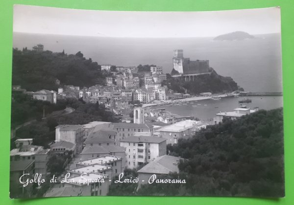 Cartolina - Golba di La Spezia - Lerici - Panorama …