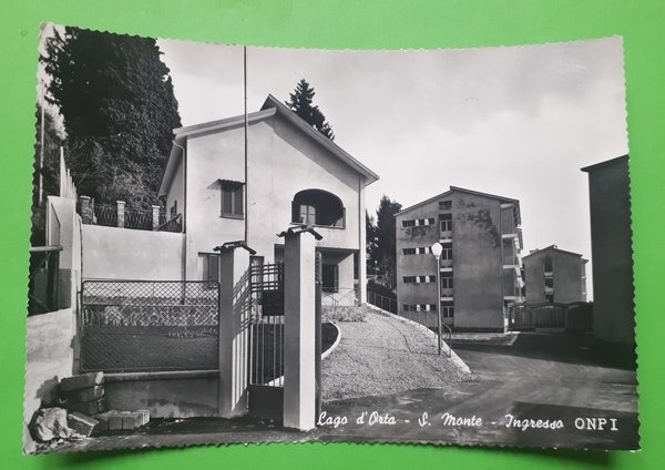 Cartolina - Lago d'Orta - S. Monte - Ingresso ONPI …