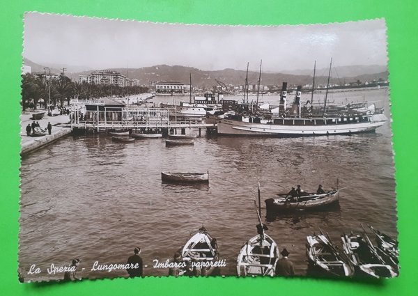 Cartolina - La Spezia - Lungomare - Imbarco vaporetti - …