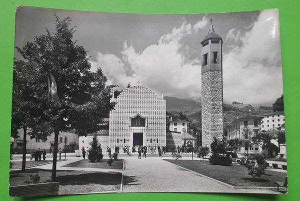 Cartolina - Recoaro Terme - Piazza Dolomiti e Chiesa Parrocchiale …
