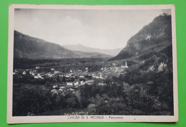 Cartolina - Chiusa di S. Michele - Panorama - 1940 …