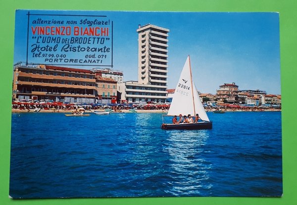 Cartolina - Hotel Ristorante L'uomo del Brodetto - Porto Recanati …