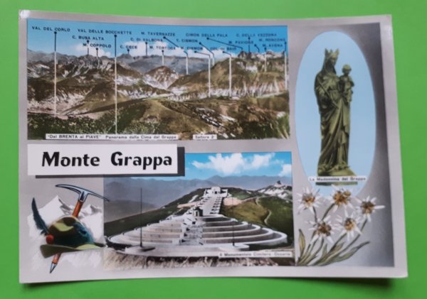 Cartolina - Monte Grappa - 1970 ca.