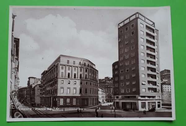 Cartolina - Trieste - Piazza Malta - 1960 ca.