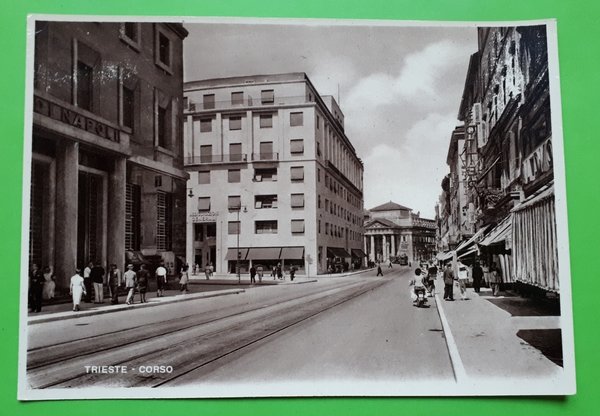 Cartolina - Trieste - Corso - 1960 ca.