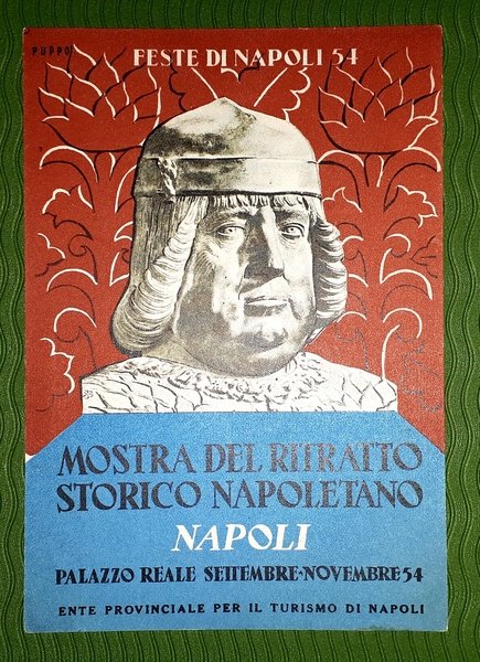 Cartolina - Feste di Napoli - Palazzo Reale - Settembre …