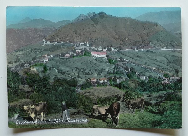 Cartolina Crocefieschi - Panorama - 1964