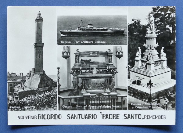 Cartolina Genova - Varie vedute - 1963
