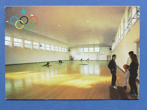 Cartolina Tirrenia - Centro Nazionale Addestramento Olimpico CONI - 1970 …