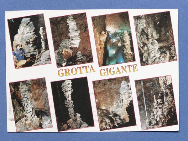 Cartolina Trieste - Grotta Gigante - Stalagmiti della Grande Caverna …