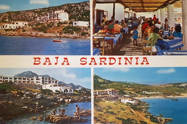 Cartolina - Baja Sardinia - Albergo Bisaccia - Arzachena - …