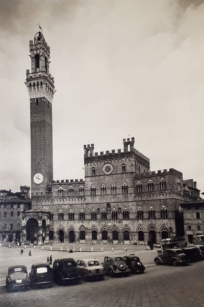 Cartolina - Siena - Palazzo Pubblico - 1942