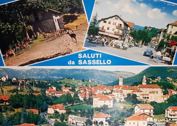Cartolina - Saluti da Sassello - 1973