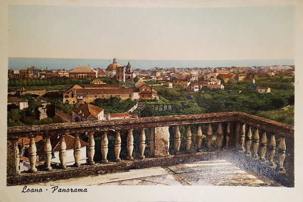 Cartolina - Loano - Panorama - 1950