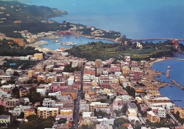 Cartolina - Ischia - Il Porto - Veduta aerea - …