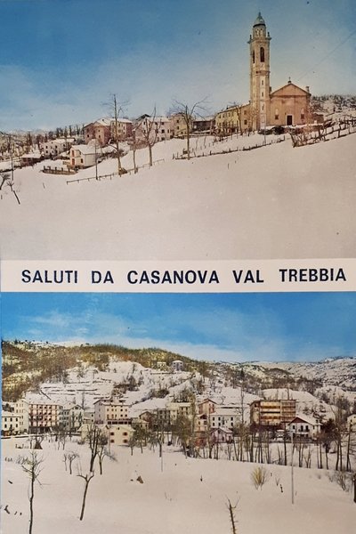 Cartolina - Saluti da Casanova - Val Trebbia - 1970
