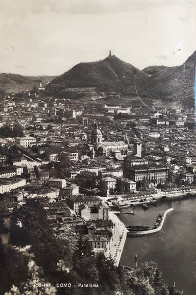 Cartolina - Como - Panorama - 1956