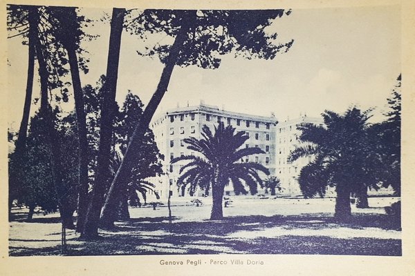 Cartolina - Genova Pegli - Parco Villa Doria - 1930 …