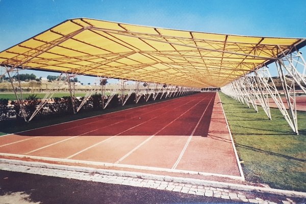 Cartolina - Roma - Pista coperta olimpica dei 100 metri …