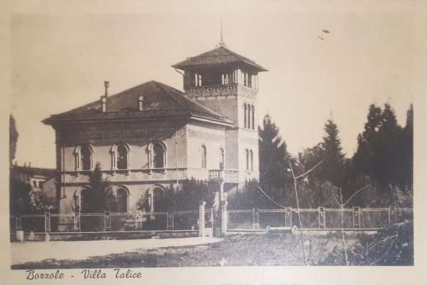 Cartolina - Bozzole - Villa Talice - 1950 ca.