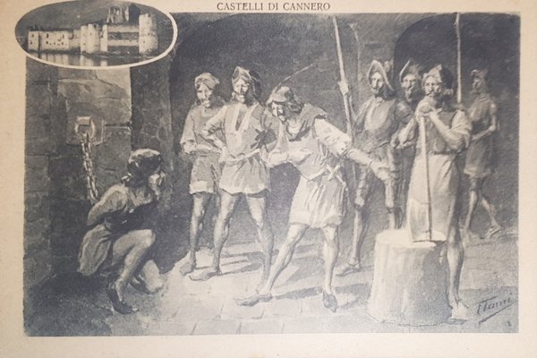 Cartolina - Castelli di Cannero - 1910 ca
