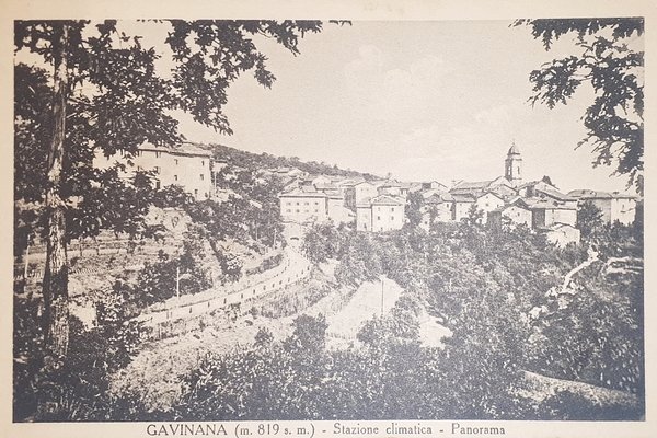 Cartolina - Gavinana - Stazione Climatica - Panorama - 1925
