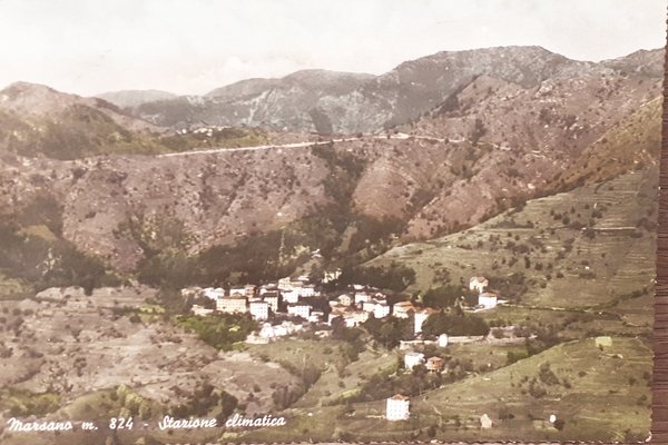 Cartolina - Marsano - Stazione Climatica - 1956