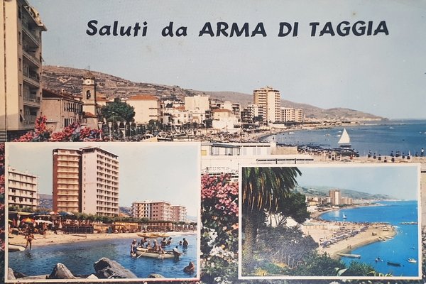Cartolina - Saluti da Arma di Taggia - 1966 | Immagine Gallery 1