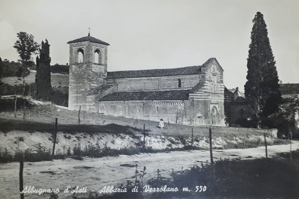 Cartolina - Albugnana d'Asti - Abbazia di Vezzolano - 1960 …