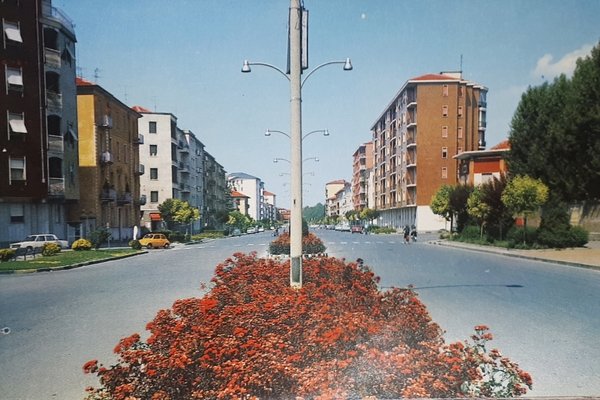 Cartolina - Alessandria - Corso 4 Novembre - 1950 ca.