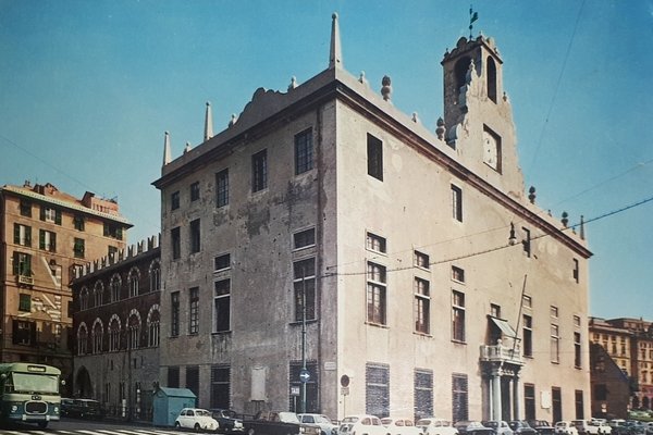 Cartolina - Genova - Palazzo San Giorgio - 1950 ca.