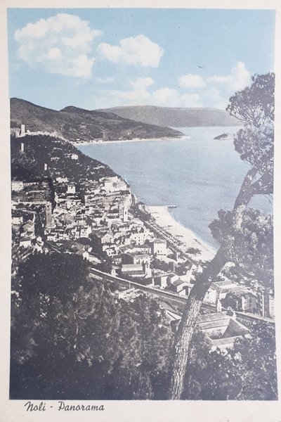 Cartolina - Noli - Panorama - 1953