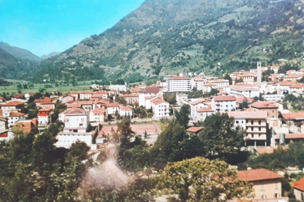 Cartolina - Edolo - Panorama e Parco giochi - 1970
