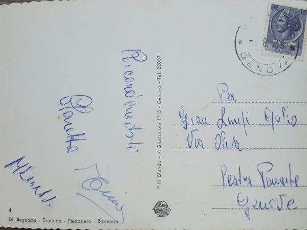 Cartolina - Pietranera di Rovegno - Stazione Climatica - Val …