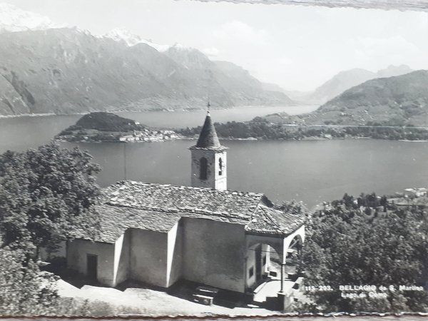 Cartolina - Bellagio di S. Martino - Lago di Como …